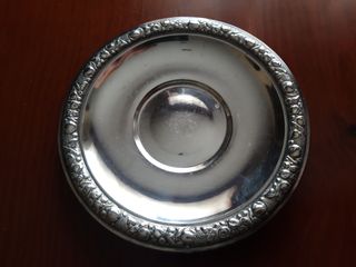 Juego de café plateado