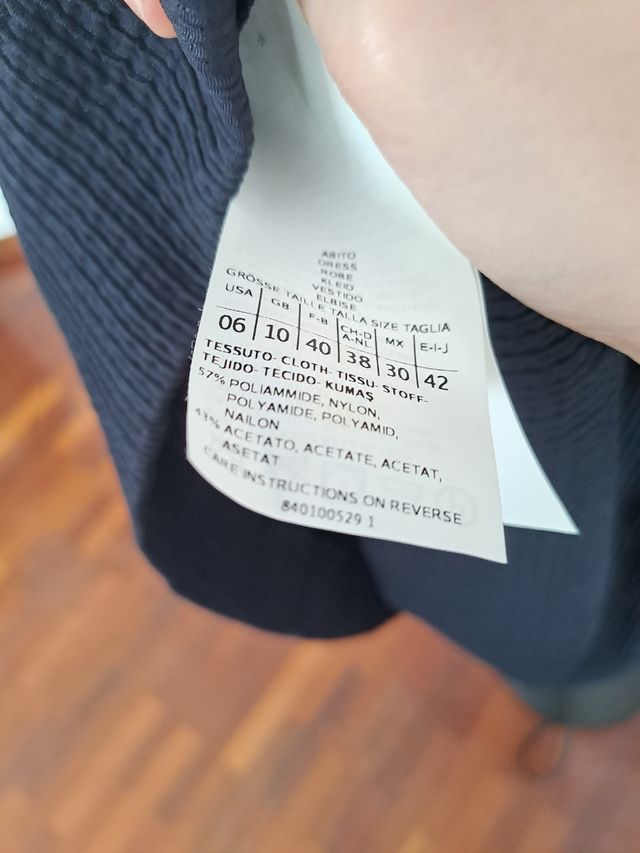 Vestido azul marino de Max&Co.