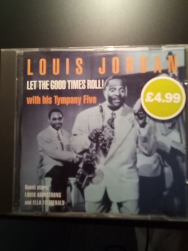 CD LOUIS JORDAN " LET THE GOOD TIMES ROLL"