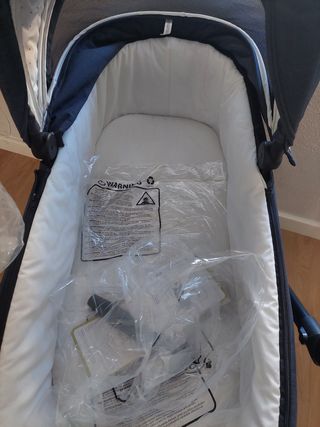 Capazo/silla paseo kinderkraft 2 n 1