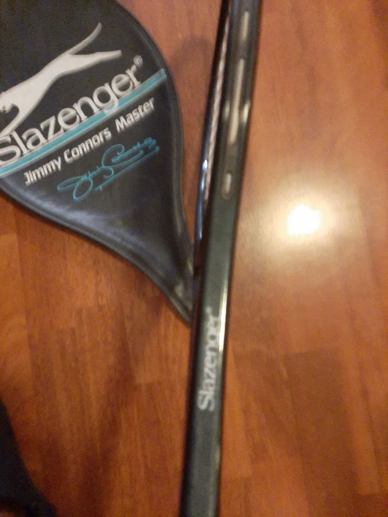 Raquette De Tennis Vintage Slazenger Jimmy Connors Master – Collection