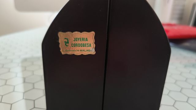 Retablo religioso de viaje.