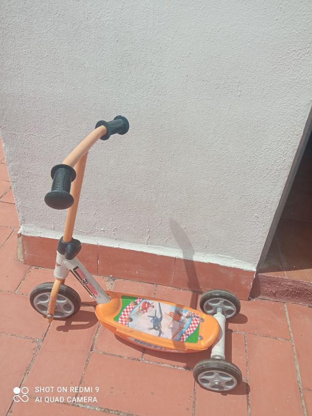 patinete usado pero funciona perfectamente