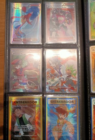 coleccion cartas pokemon partidarios XY