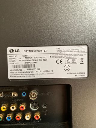 Television 22 Pulgadas LG