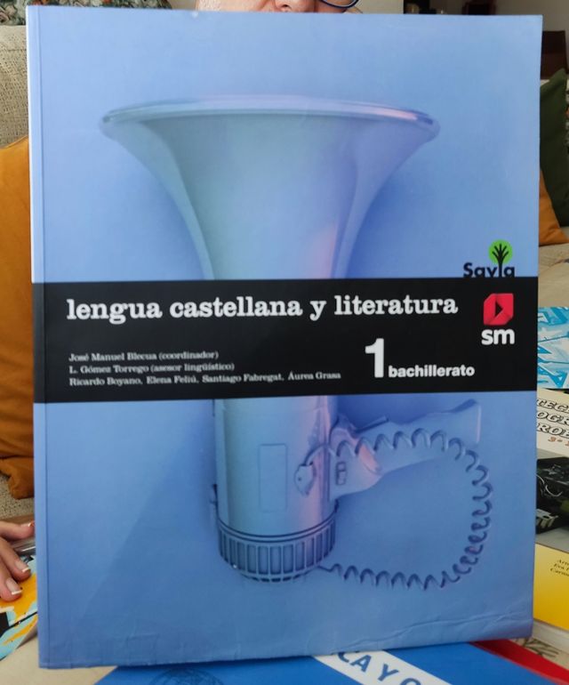 Libro lengua y literatura 1 Bach SM