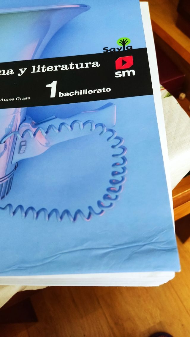 Libro lengua y literatura 1 Bach SM