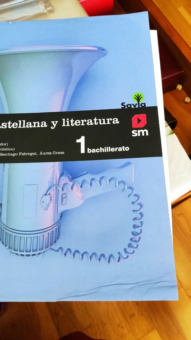 Libro lengua y literatura 1 Bach SM