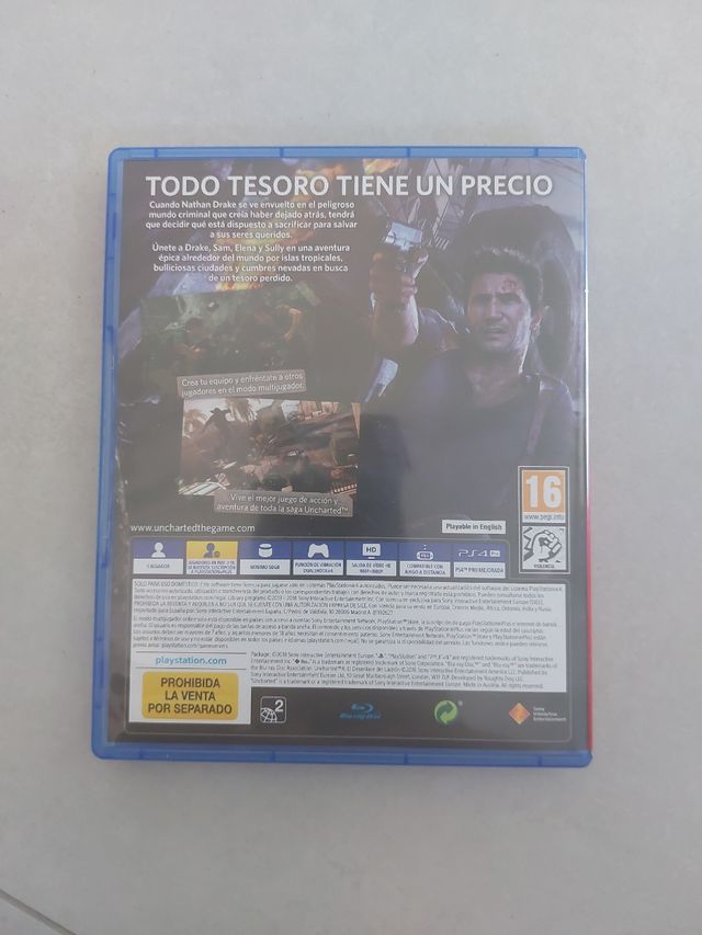 Cambio. Uncharted 4.