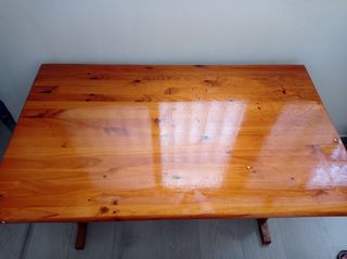 Mesa y banco de cocina