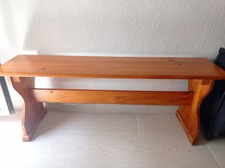 Mesa y banco de cocina