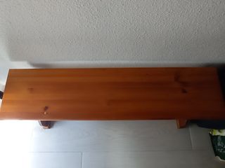 Mesa y banco de cocina