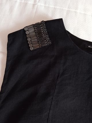 Vestido recto Massimo Dutti