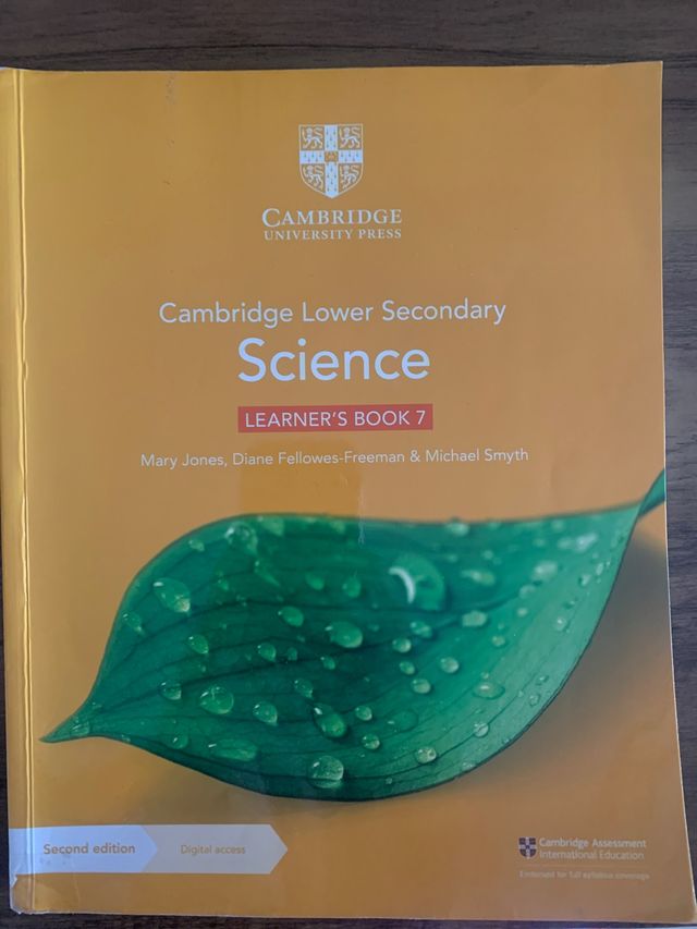Cambridge lower secondary science 7