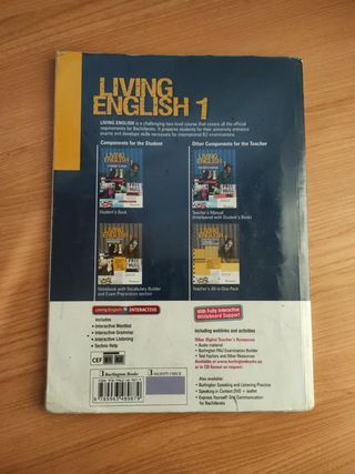 Libro inglés 1 bachillerato