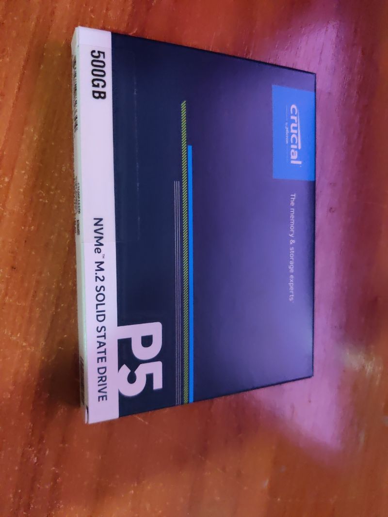 Crucial P5 CT500P5SSD8 M.2 500GB 3400/3000 MB/s