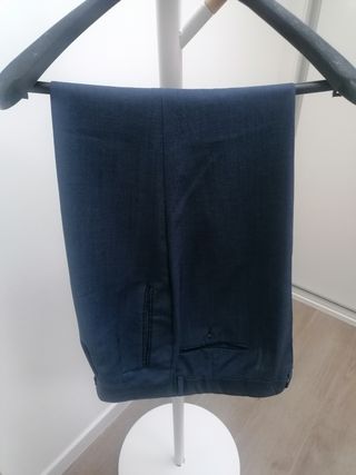 Americana Emidio Tucci azul petróleo. REGALO PANTA