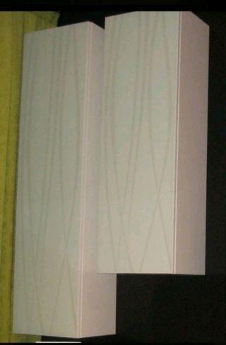 Mueble Vitrina Cristal blanco serigrafia