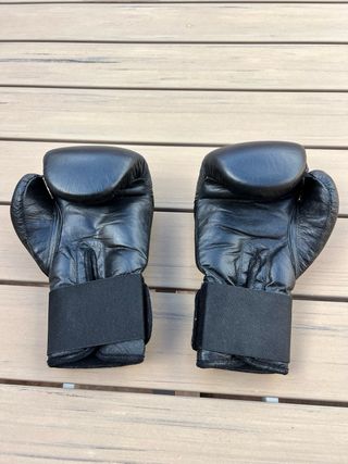 Saco de boxeo de pie + guantes Domyos 14OZ