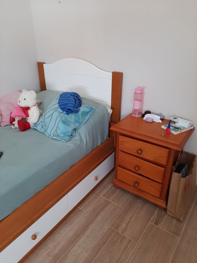 cama nido provenzal de 90cm