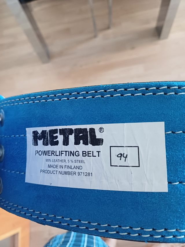 Cinturón de Powerlifter.