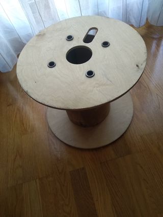 Mesita auxiliar tipo industrial