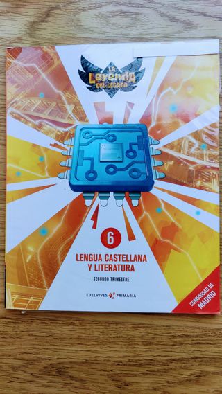 LIBRO LENGUA Y LITERATURA 6 PRIMARIA 2 trimestre