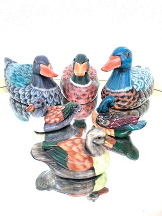 PATOS ANTIGUOS DE CERÁMICA