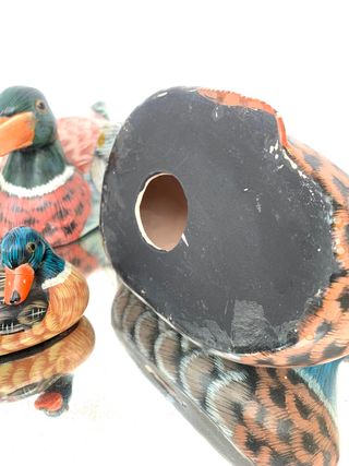 PATOS ANTIGUOS DE CERÁMICA