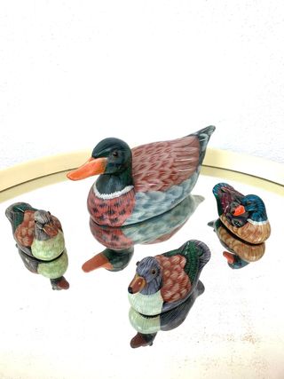 PATOS ANTIGUOS DE CERÁMICA