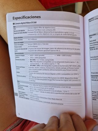 Cámara de fotos Nikon D5300