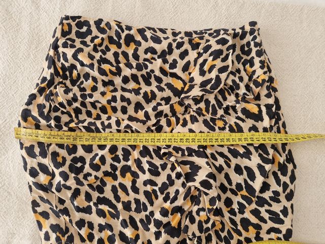 Minifalda Bershka animal print