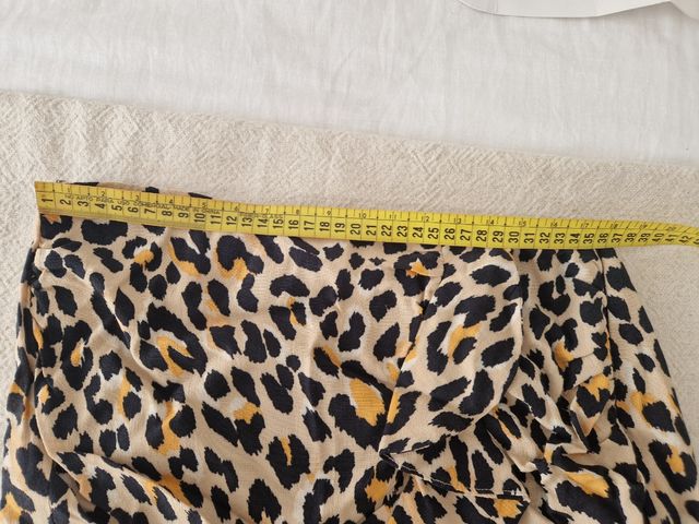 Minifalda Bershka animal print