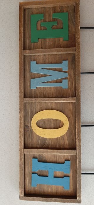 Percha de madera