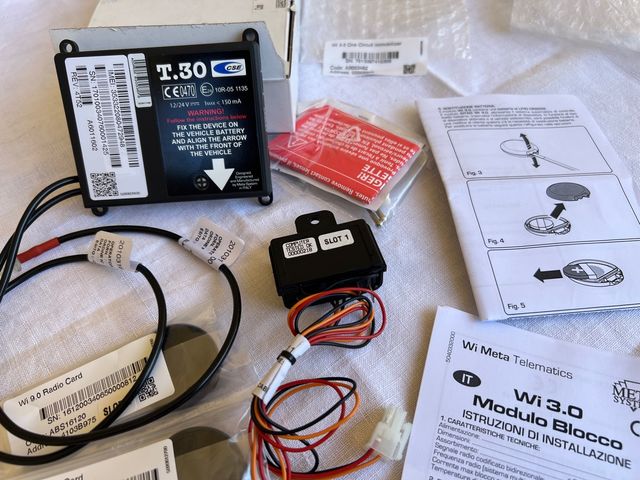 METATRAK LOCALIZZAZIONE  CON BLOCCO MOTORE  T.30