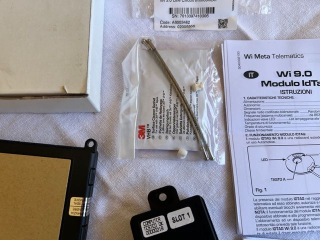 METATRAK LOCALIZZAZIONE  CON BLOCCO MOTORE  T.30