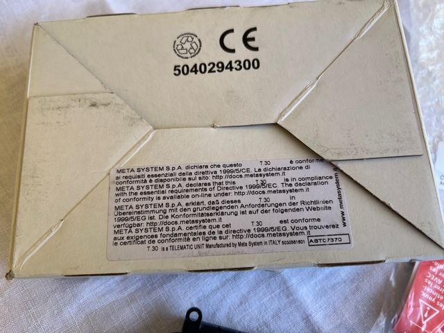 METATRAK LOCALIZZAZIONE  CON BLOCCO MOTORE  T.30