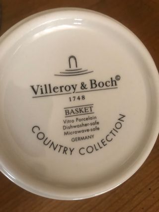 Servicio Villeroy & boch modelo Basket