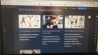 Entrenamiento Personal