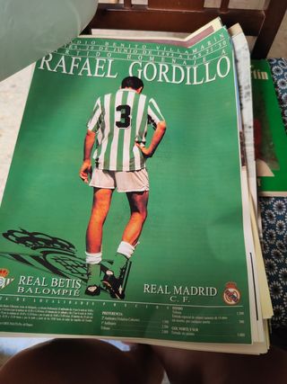 REAL MADRID  CARTELES