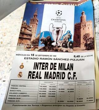 REAL MADRID  CARTELES