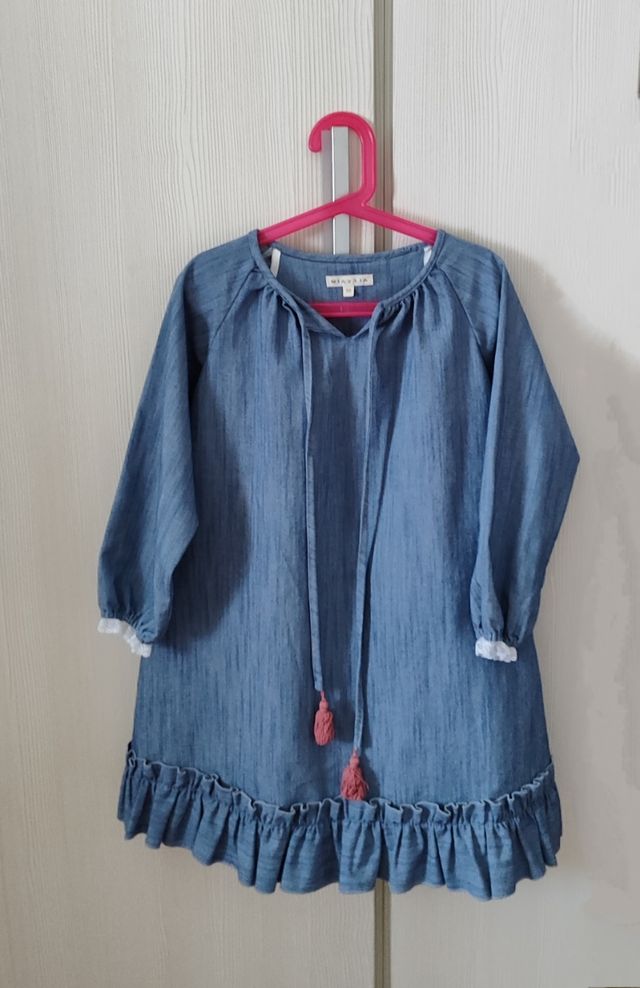 Vestido vaquero Mia y Lía talla 10