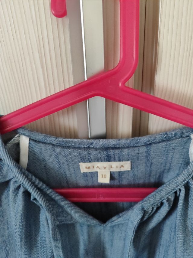 Vestido vaquero Mia y Lía talla 10