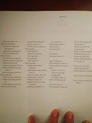 Oportunidad libro:Cocina vegetariana