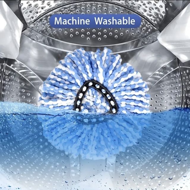 set 5 Ricambi mocio rotante pulizia pavimenti 