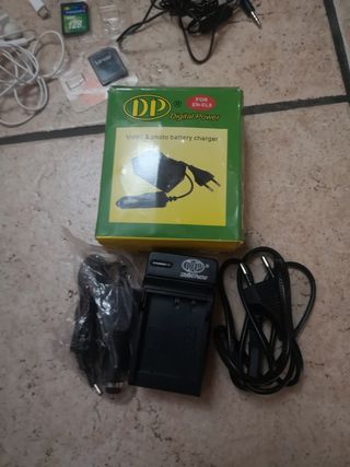 set scheda memoria +ricarica video e foto+cuffie