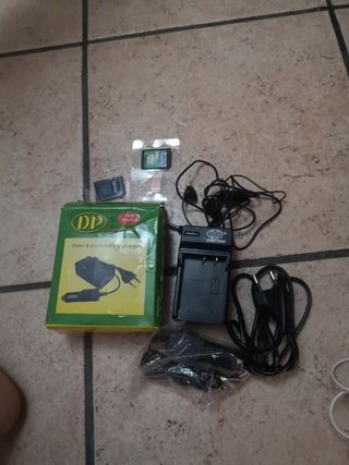 set scheda memoria +ricarica video e foto+cuffie