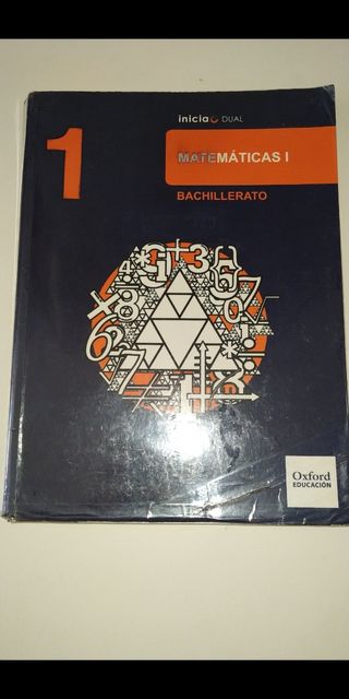Matemáticas I 1º Bachillerato Oxford Inicia Dual