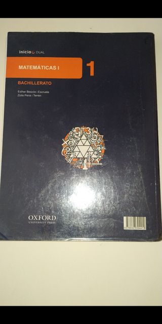 Matemáticas I 1º Bachillerato Oxford Inicia Dual