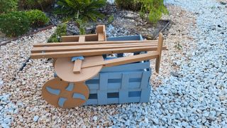 carrito candybar de madera desarmable